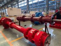 China Offshore Platform Use NFPA 20 Diesel Vertical Turbine Fire Pump Capacity To 4000 US GPM factory