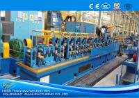 China High Precision Steel Tube Mill Production Line Worm Gearing Friction Saw factory