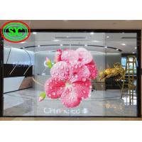 China P10.42 Transparent Glass Led Screen for Window With WIFI System , 800w Power factory
