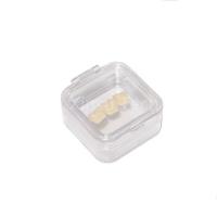 china 2 Inch Plastic Dental Crown Box Recyclable With Clear Membranes