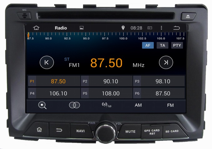 China Ouchuangbo Car Radio Multimedia Stereo Kit Ssangyong Rexton 2011 Android 4.4 DVD System OC factory