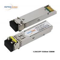 Quality 1.25 G SFP 1550nm 120km SFP LC Module For Access Network for sale