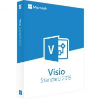 China 100% Genuine License Computer Software System Microsoft Visio Standard 2019 With Visio Online factory