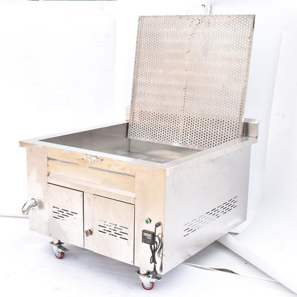 Quality 150L Chicken Electric Deep Fryer Machine 48kw Easy Maintenance for sale