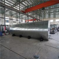 China Q235B Steel Cuboid Shape Asphalt Heating Tank Heating By External Thermal Oil Boiler for sale