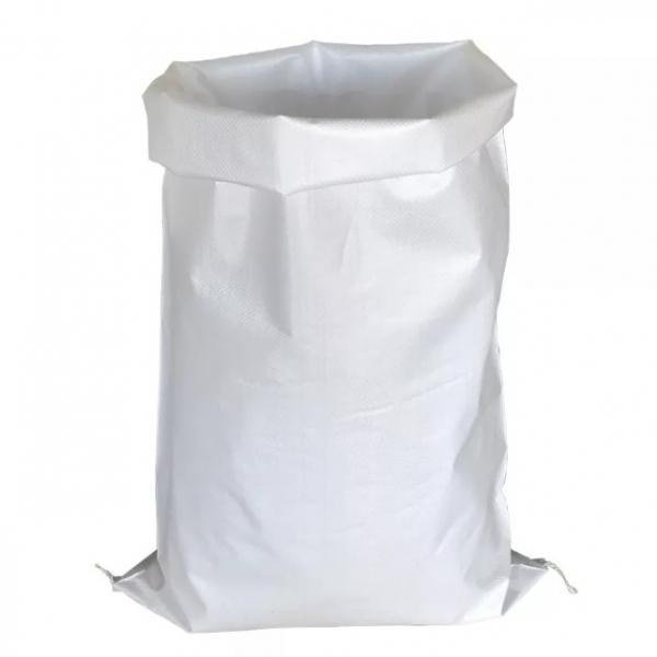Quality 75kg Weave PP Woven Sack Bags 800D White Woven Polypropylene Sacks for sale