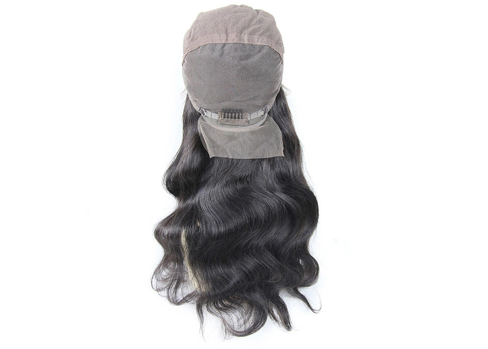China Long Full Lace Human Hair Wigs With Baby Hair , Full Lace Wig Brazilian Virgin Hair factory