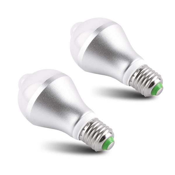 Quality B22 E27 PIR Sensor Light Bulb Motion Activated Luminous Lux 90ml/w for sale