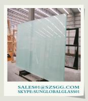 China Sandblasted Acid Etched Glass factory