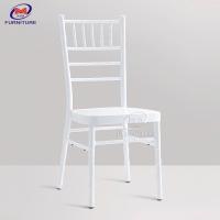 Quality Stacking Design White Bamboo Chiavari Chair Use For Wedding Reception for sale