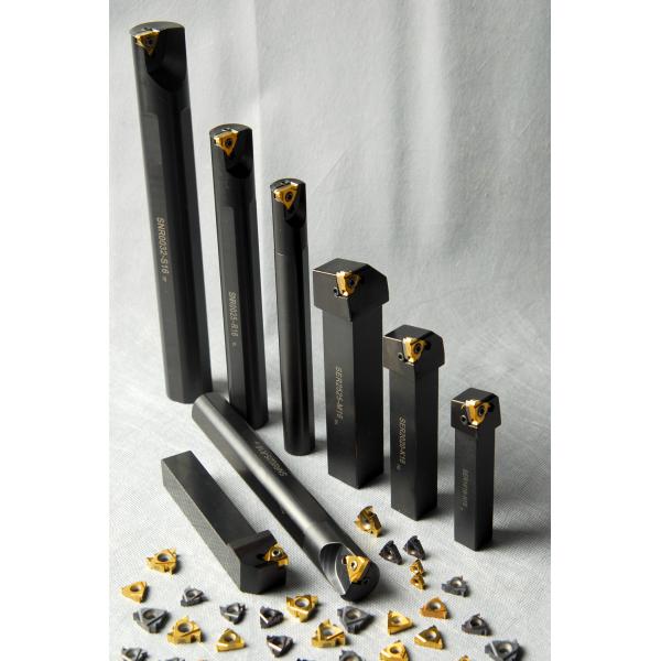 Quality Black Threaded Tube Inserts Indexable Standard Threading Inserts for sale