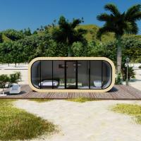 China Customized Color 20FT Prefabricated Modular Mobile Home with Luxurious Sea View Sun Room for sale
