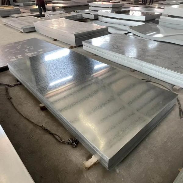 Quality Galvanized Steel Sheet Plate 0.12-3mm Hot Dip Cold Rolled Durable Zinc Coating for sale