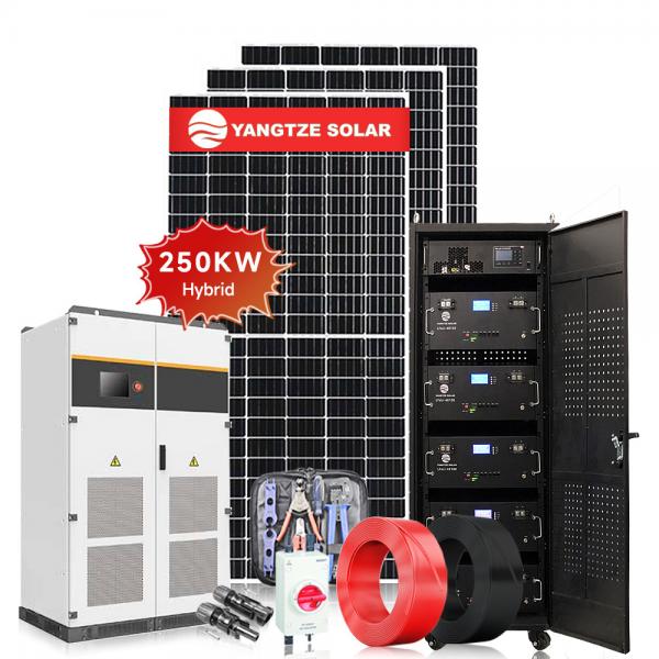 Quality Adjustable Hybrid Solar Power Kits 250kw Solar Inverter ODM for sale