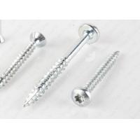 Quality Torx Drive Chipboard Screws Pan Head Special Cutting CR3 Zinc Plated for sale