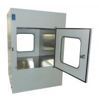 Quality Microelectronics Clean Room Air Shower Pass Box External Size 950X1100X1300mm for sale