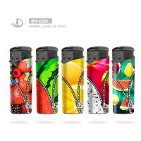 China Zip Fruit Design Electric Lighter for Gas Cigarettes 8.1*2.58*1.14CM Easy to Carry for sale