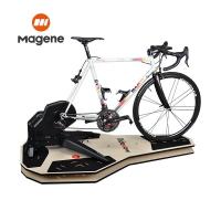 China PU Leather Home Trainer Bike Indoor Rocking Board Bicycle Training Plate for Tacx NEO factory