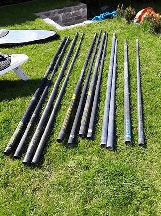 Quality Length 400cm Carbon Fiber Windsurfing Masts 2 Years Warranty 1.2kg for sale