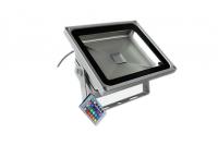 China Exterior 20Watt Waterproof LED Flood Light 1700Lm RGB With 24Key Infrared Remote factory