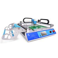 China 6000cph Mounting Speed Desktop Surface Mount Machine With Built In Vacuum Pump factory