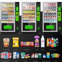China 267PCS 24h Snacks And Drinks Vending Machine With Credit Card Or Cash Payment System for sale