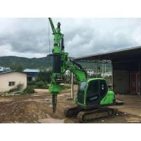 Quality Construction Stratum Bored pile rig machine , Pile Driving Machinery Mini Hydraulic Piling Rig Max Torque 40kNm for sale