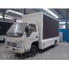 China best seller-forland 4*2 LHD gasoline P4/P6/P8 mobile LED advertising truck for sale, outdoor LED screen truck factory