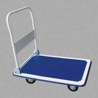 Quality hand trolley, hand truck of warehouse 4" / 5" Castor Fold Flat Cart Logistics for sale