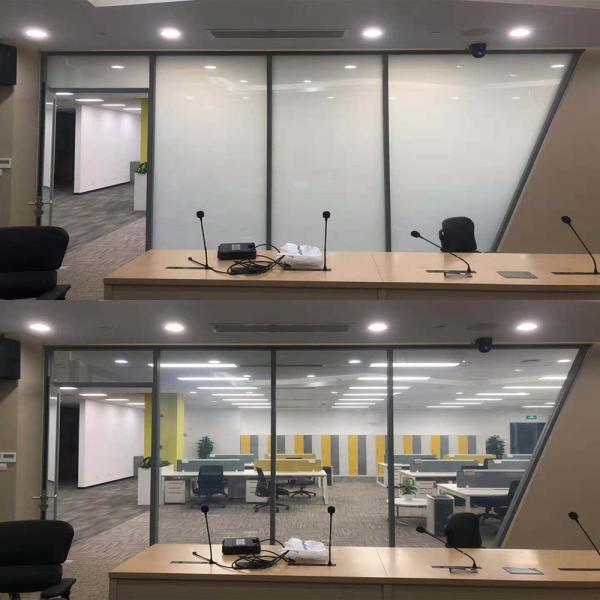 Quality Liquid Crystal Switchable Privacy Glass With Switchable Smart Film for sale
