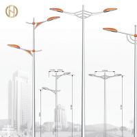 Quality Customized Hot Dip Galvanized 15 Meters Steel Street Light Pole for sale