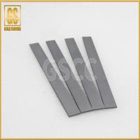Quality HRA90 Gray Tungsten Carbide Flat Strips Stock for sale