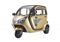 China ABS Engineering Plastic Enclosed Electric Tricycle 1000 W With 3 Seats Adjustable Seat factory