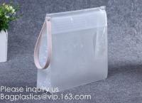 China Vinyl Document Newspaper File Pen Zipper Bags,Coin Bag Pvc Slider Zipper Waterproof Pouch Bag, Ecofriendly Non-toxic factory