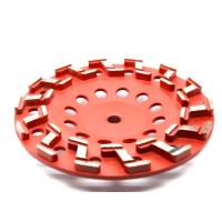 China 7 Inch Metal Bonded Diamond Grinding Wheel For Concrete Grinding for sale