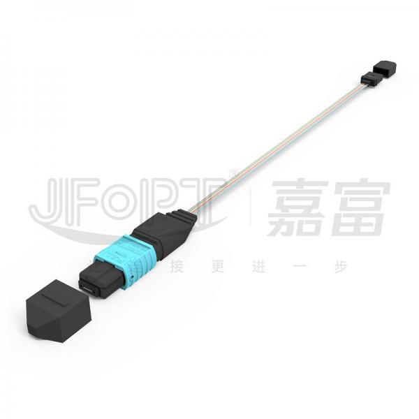 Quality USCONEC Bare MT-MT Ferrule Short Jumper MT Patch Cord For Optical Transceiver for sale