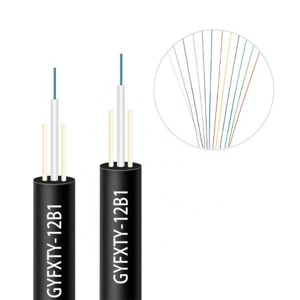 Quality 2core 4core 6core Outdoor Single Mode GYFXTY Optical Fiber Cable Telecommunicati for sale
