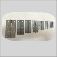 Quality Bright Unpolished Heavy Duty Garden Gate Hinges , Ms Cabinet Door Hinges High Security for sale