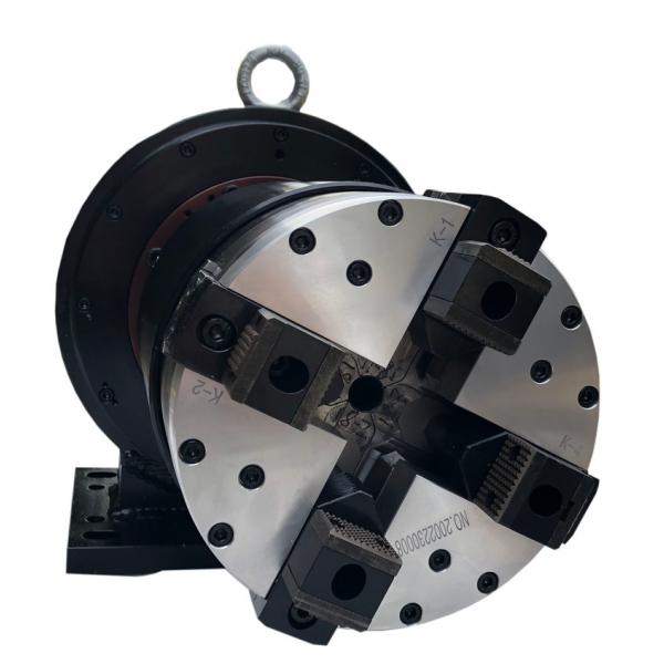Quality Lever Type Laser Rotary Attachment , Four Jaw Double Acting Feeding Chuck for sale