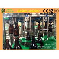 china Electric Glass Bottle Filling Machine / Carbonated Drink Production Line