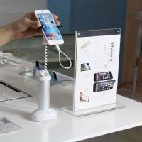 China COMER anti-theft display devices for alarm mobile phone holders with clip stands factory