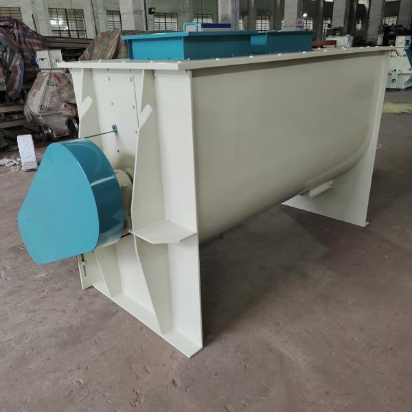 Quality Single Shaft Feed Mixer Poultry Feed Manufacturing Plant Livestock Feed Machinery for sale