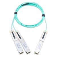 Quality QSFP56 to QSFP56 200GBASE AOC Cable 0.5m to 100m OEM supported for sale