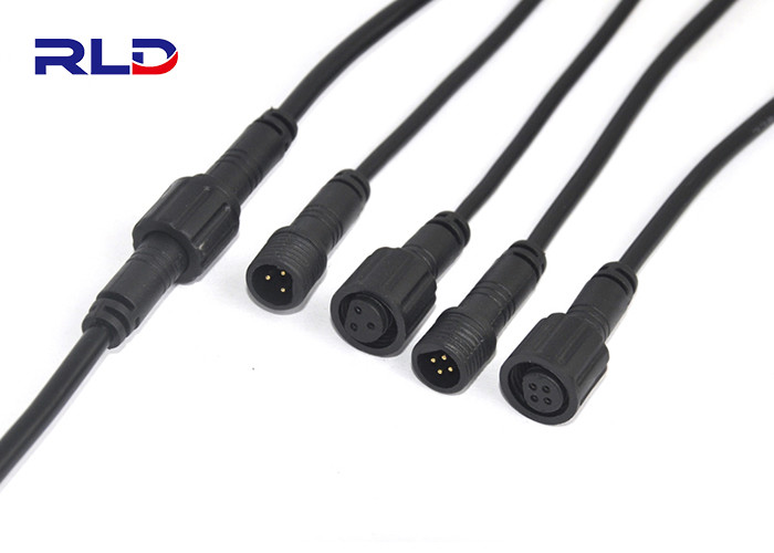 China IP67 Waterproof Electrical Wire Connector Plug Male And Female Cable Connector factory