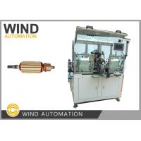 China Copper Wire Armature Winding Machine PMDC Rotor Riser Commutator factory
