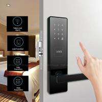 Quality Zinc Alloy Mortise Intelligent Door Locks RFID Card Mechanical Key TT Lock Access for sale