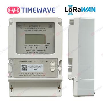 Quality IoT 3 Phase Electricity Meter LoRaWAN With Real Time Data Analysis And for sale