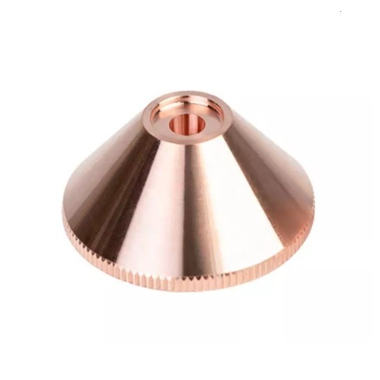 Quality D28H15 Laser Cutting Nozzle M11 Raytools Laser Nozzle Red Copper for sale