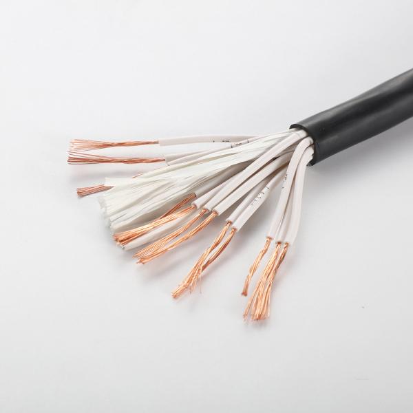 Quality 11x1.5mm2 RVV Flexible Electrical Cable Round Multi Core Copper for sale