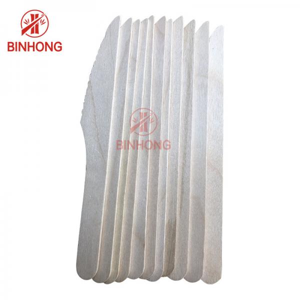 Quality Sustainable Natural Color 11cm Disposable Wooden Cutlery for sale